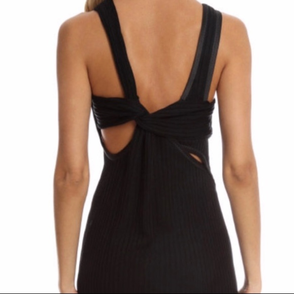 3.1 Phillip Lim Silk Tank Dress w/knot back